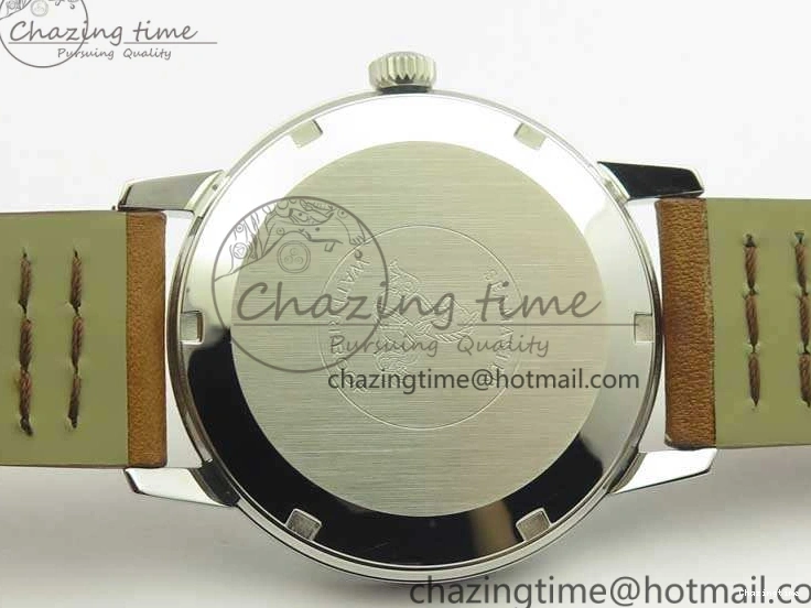 1222 Seamaster 30 1962 SS TW Best Edition White Dial On Leather Strap MIYOTA Timeless 8078